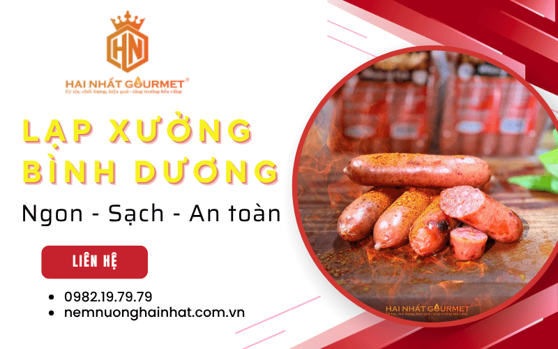 cung cấp lạp xưởng bình dương