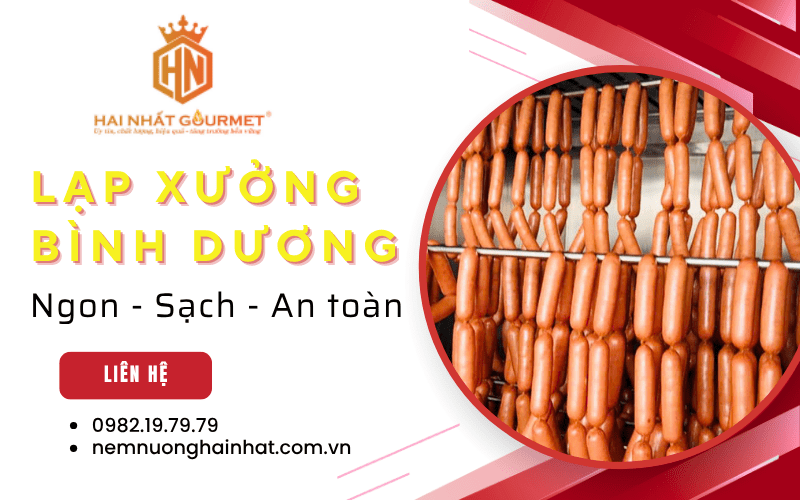 cung cấp lạp xưởng bình dương