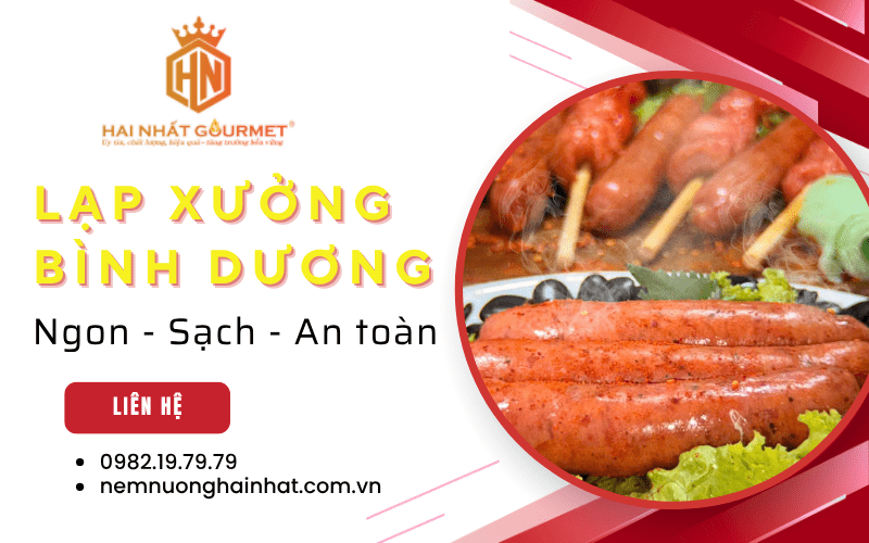 cung cấp lạp xưởng bình dương
