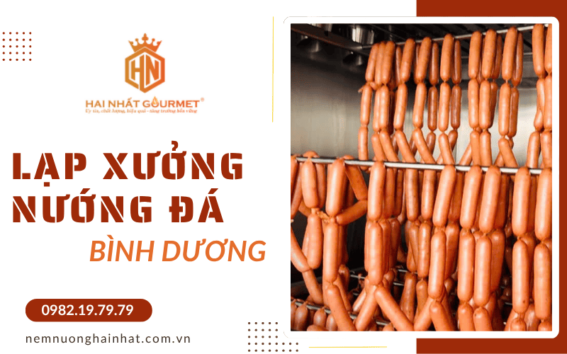 Lạp xưởng nướng đá