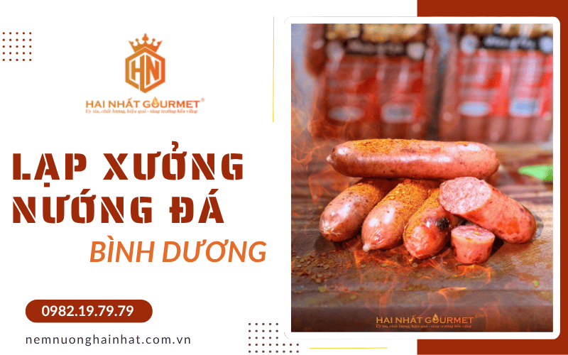 Lạp xưởng nướng đá
