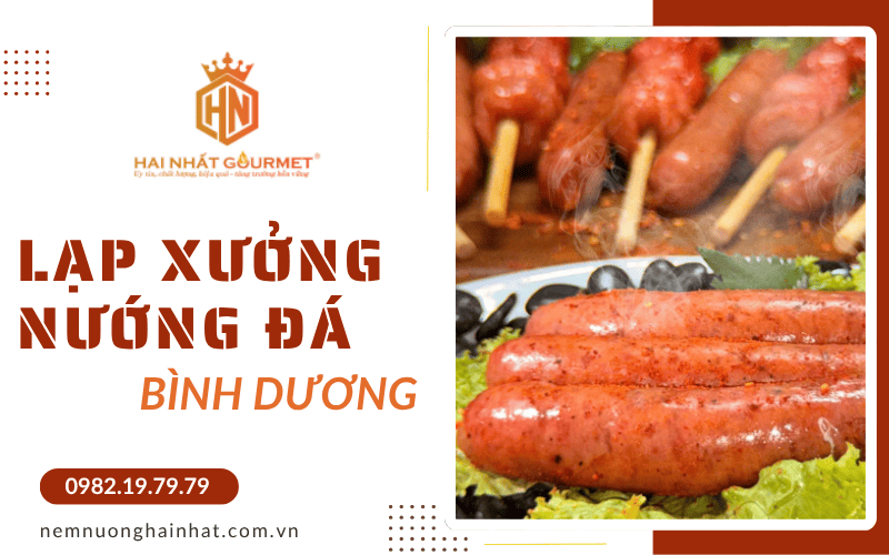Lạp xưởng nướng đá